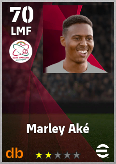Marley Aké eFootball player card