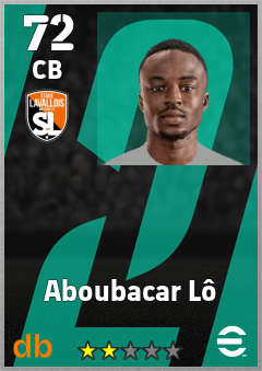 Aboubacar Lô eFootball player card