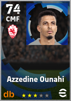 Azzedine Ounahi eFootball player card