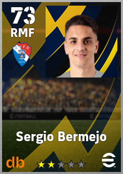 Sergio Bermejo — RMF, OVR 73, MAX 73