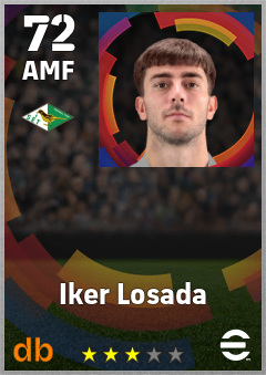 Iker Losada eFootball player card