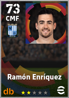Ramón Enríquez — CMF, OVR 73, MAX 73