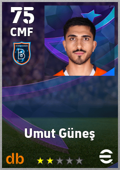 Umut Güneş — CMF, OVR 75, MAX 75