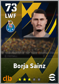 Borja Sainz eFootball player card