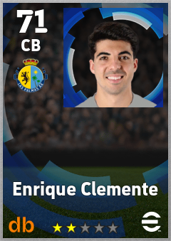 Enrique Clemente — CB, OVR 71, MAX 71