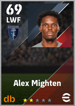 Alex Mighten eFootball player card
