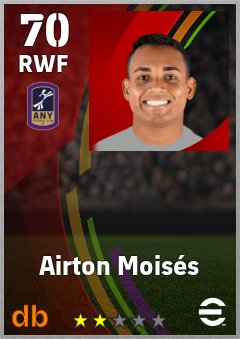 Airton Moisés eFootball player card