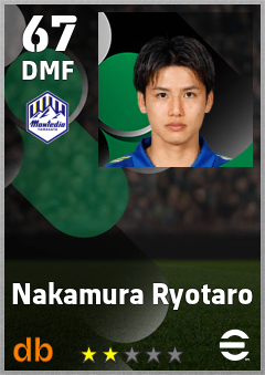 Nakamura Ryotaro eFootball player card