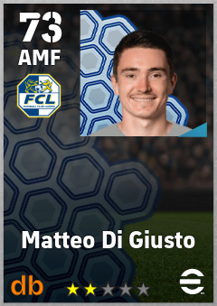 Matteo Di Giusto eFootball player card