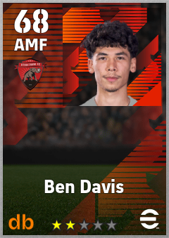 Ben Davis — AMF, OVR 68, MAX 68