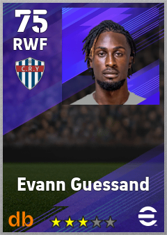 Evann Guessand eFootball player card
