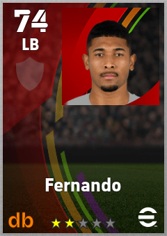 Fernando — LB, OVR 74, MAX 74