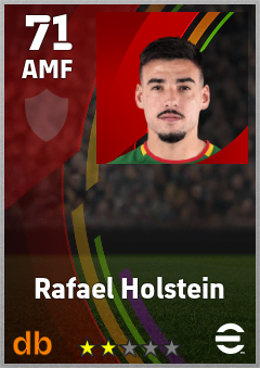 Rafael Holstein — AMF, OVR 71, MAX 71