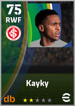 Kayky — RWF, OVR 75, MAX 75