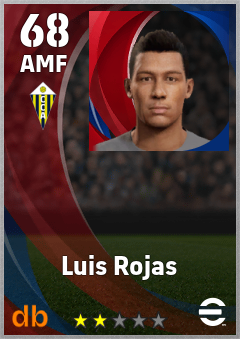 Luis Rojas — AMF, OVR 68, MAX 68
