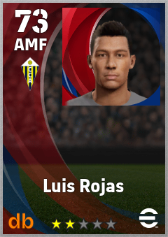 Luis Rojas — AMF, OVR 73, MAX 73