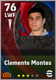 Clemente Montes eFootball player card