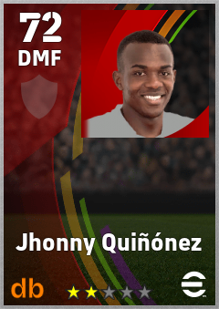 Jhonny Quiñónez eFootball player card