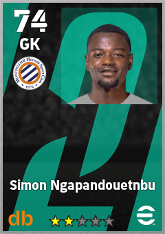 Simon Ngapandouetnbu — GK, OVR 74, MAX 74