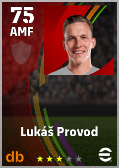 Lukáš Provod eFootball player card