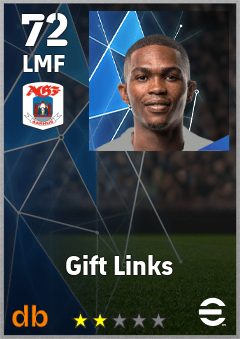 Gift Links eFootball player card