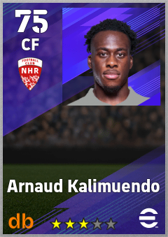 Arnaud Kalimuendo eFootball player card
