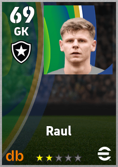 Raul eFootball player card