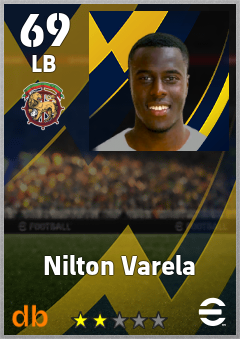 Nilton Varela — LB, OVR 69, MAX 69