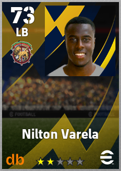 Nilton Varela — LB, OVR 73, MAX 73