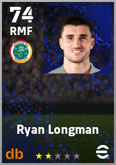 Ryan Longman — RMF, OVR 74, MAX 74