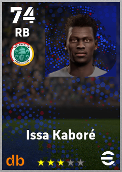 Issa Kaboré — RB, OVR 74, MAX 74