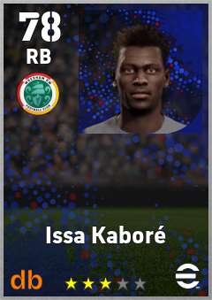 Issa Kaboré — RB, OVR 78, MAX 78