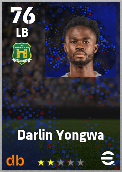 Darlin Yongwa — LB, OVR 76, MAX 76