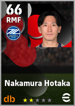 Nakamura Hotaka eFootball player card
