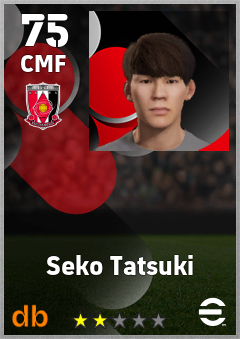 Seko Tatsuki — CMF, OVR 75, MAX 75