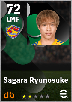 Sagara Ryunosuke eFootball player card
