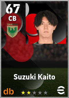 Suzuki Kaito eFootball player card