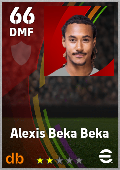 Alexis Beka Beka eFootball player card