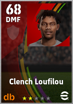 Clench Loufilou eFootball player card