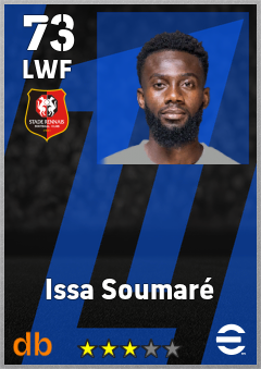 Issa Soumaré eFootball player card