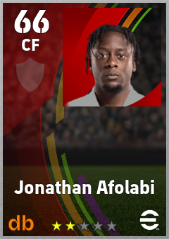 Jonathan Afolabi eFootball player card