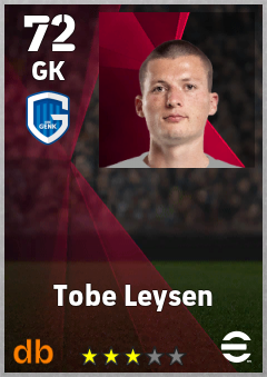 Tobe Leysen eFootball player card