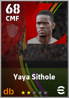 Yaya Sithole eFootball player card