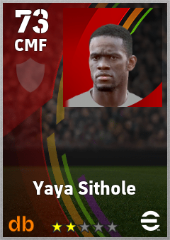 Yaya Sithole eFootball player card