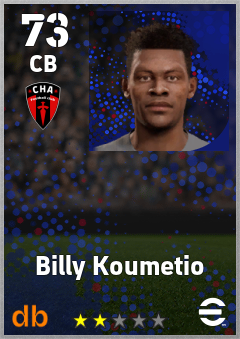 Billy Koumetio — CB, OVR 73, MAX 73