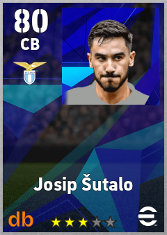 Josip Šutalo — CB, OVR 80, MAX 80