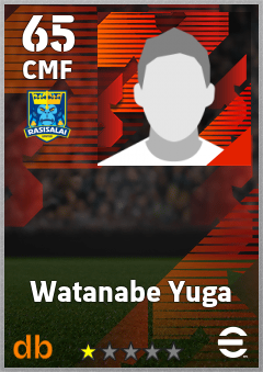 Watanabe Yuga — CMF, OVR 65, MAX 65