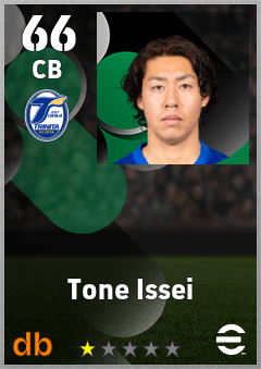 Tone Issei eFootball player card
