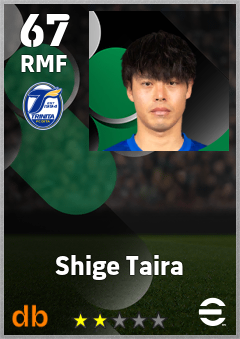 Shige Taira — RMF, OVR 67, MAX 67