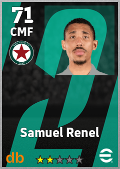Samuel Renel — CMF, OVR 71, MAX 71